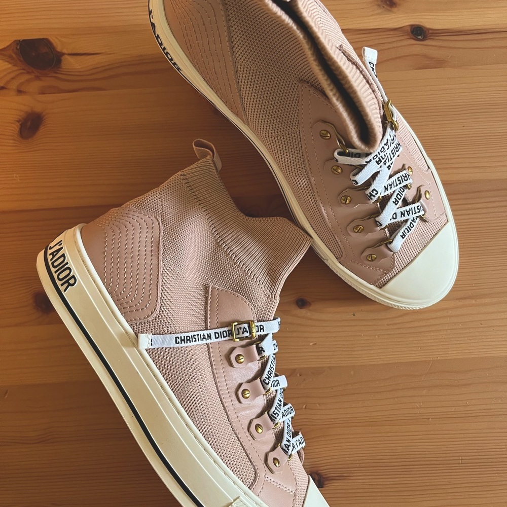 Dior Walk’n’Dior Nude Technical Mesh Sneakers - EU 40 / US 9